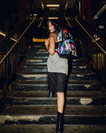 Sprayground DUNE COLLAGE BACKPACK