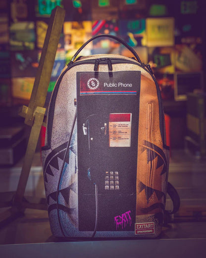 Sprayground EXIT NYC PAYPHONE BACKPACK