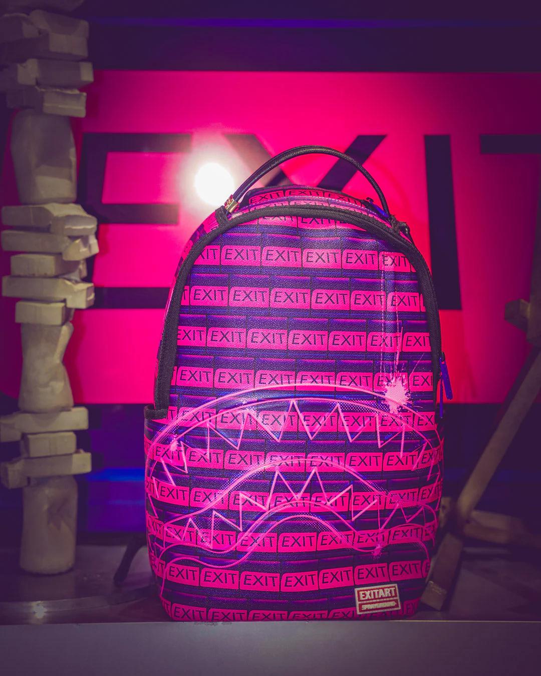 Sprayground EXIT PINK EDITION BACKPACK