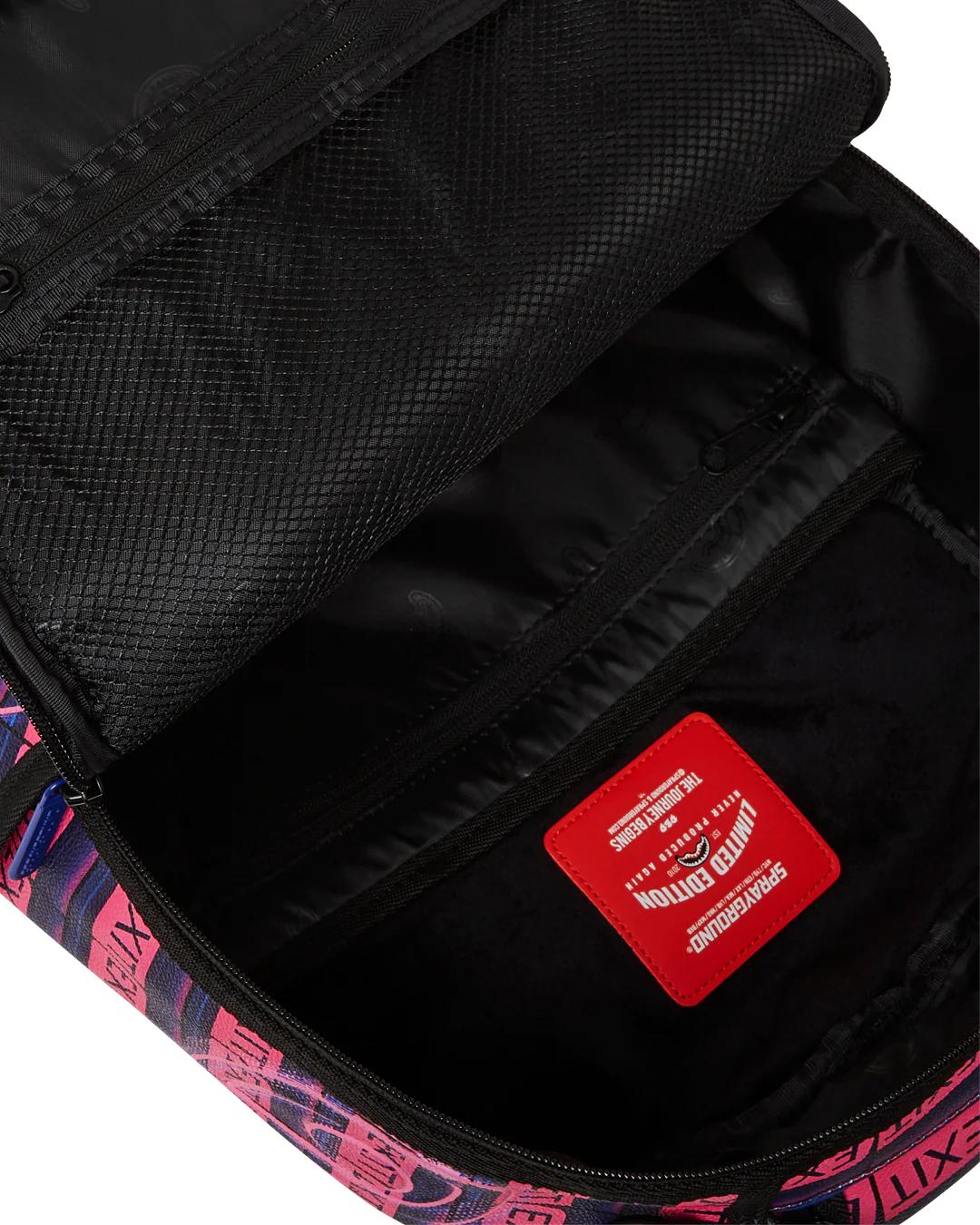 Sprayground EXIT PINK EDITION BACKPACK