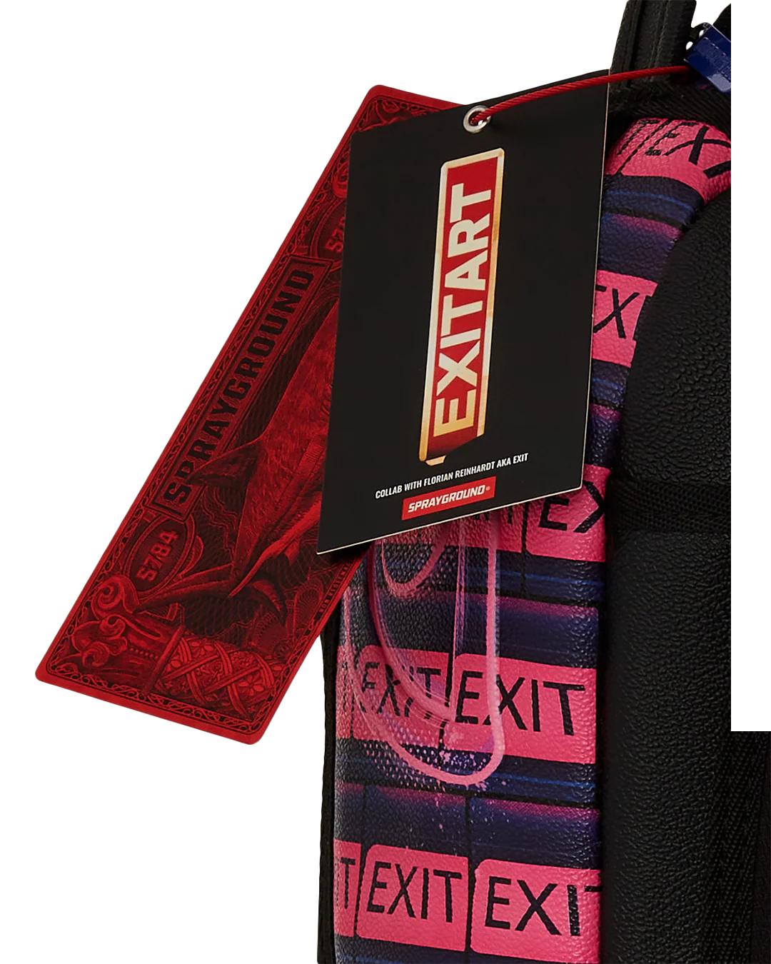 Sprayground EXIT PINK EDITION BACKPACK