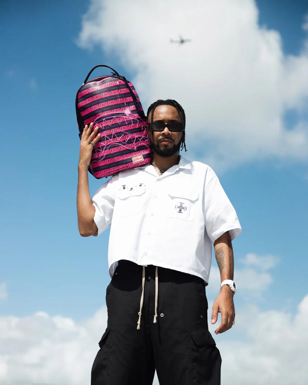 Sprayground EXIT PINK EDITION BACKPACK