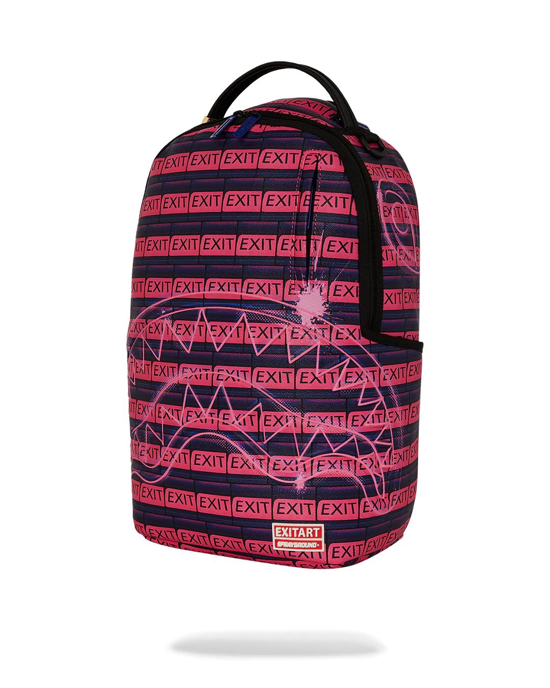 Sprayground EXIT PINK EDITION BACKPACK