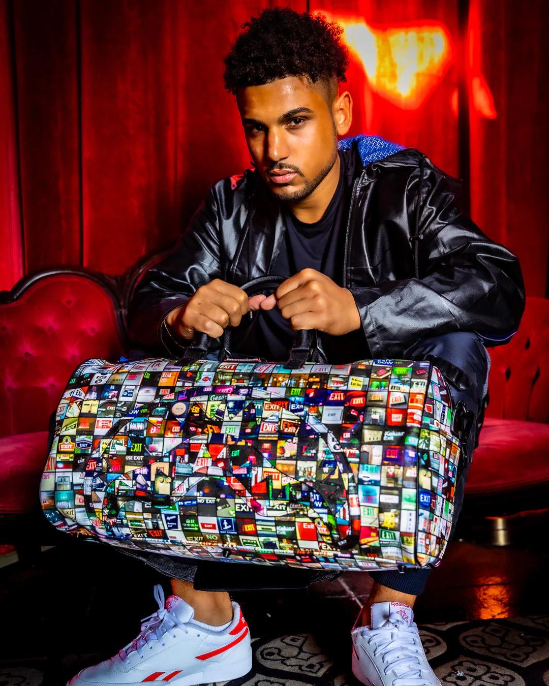 Sprayground EXIT ART COLLAB DUFFLE