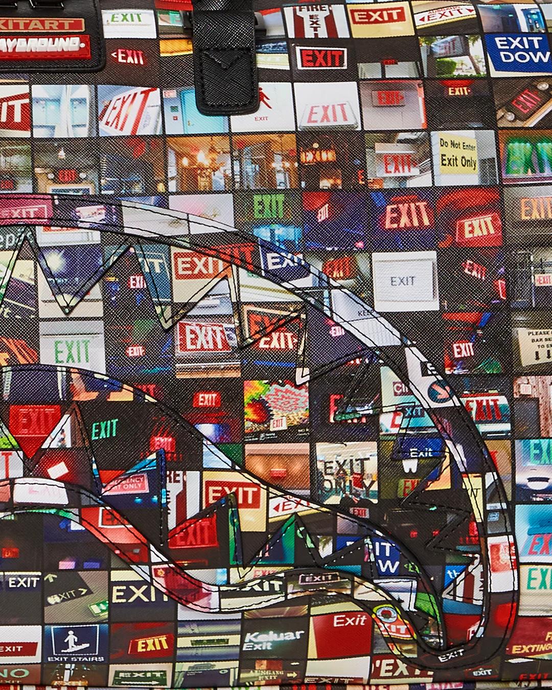 Sprayground EXIT ART COLLAB DUFFLE