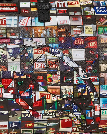 Sprayground EXIT ART COLLAB DUFFLE