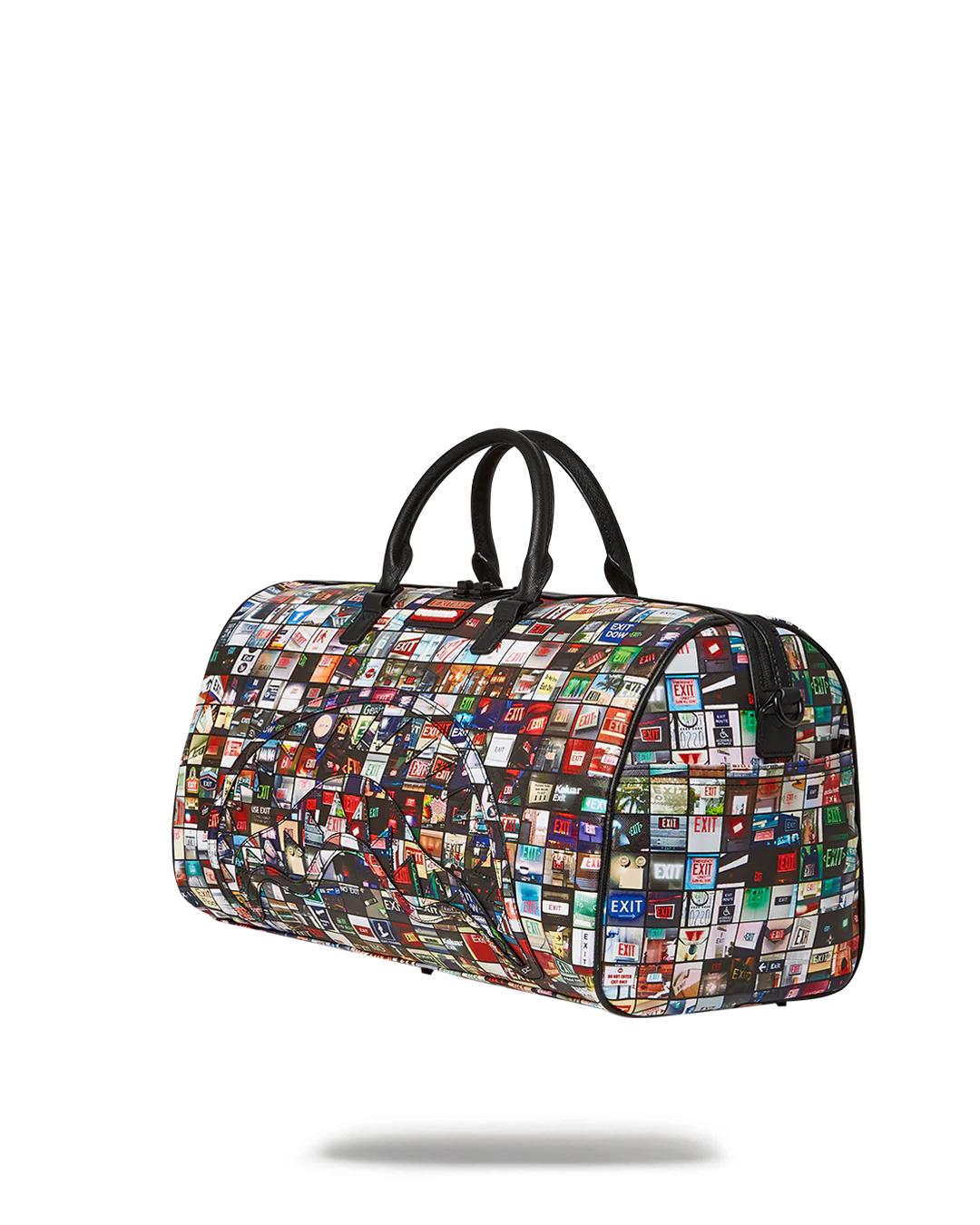 Sprayground EXIT ART COLLAB DUFFLE