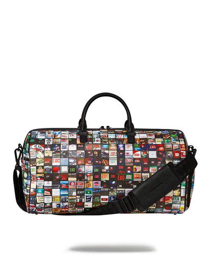 Sprayground EXIT ART COLLAB DUFFLE