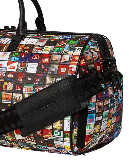 Sprayground EXIT ART COLLAB DUFFLE