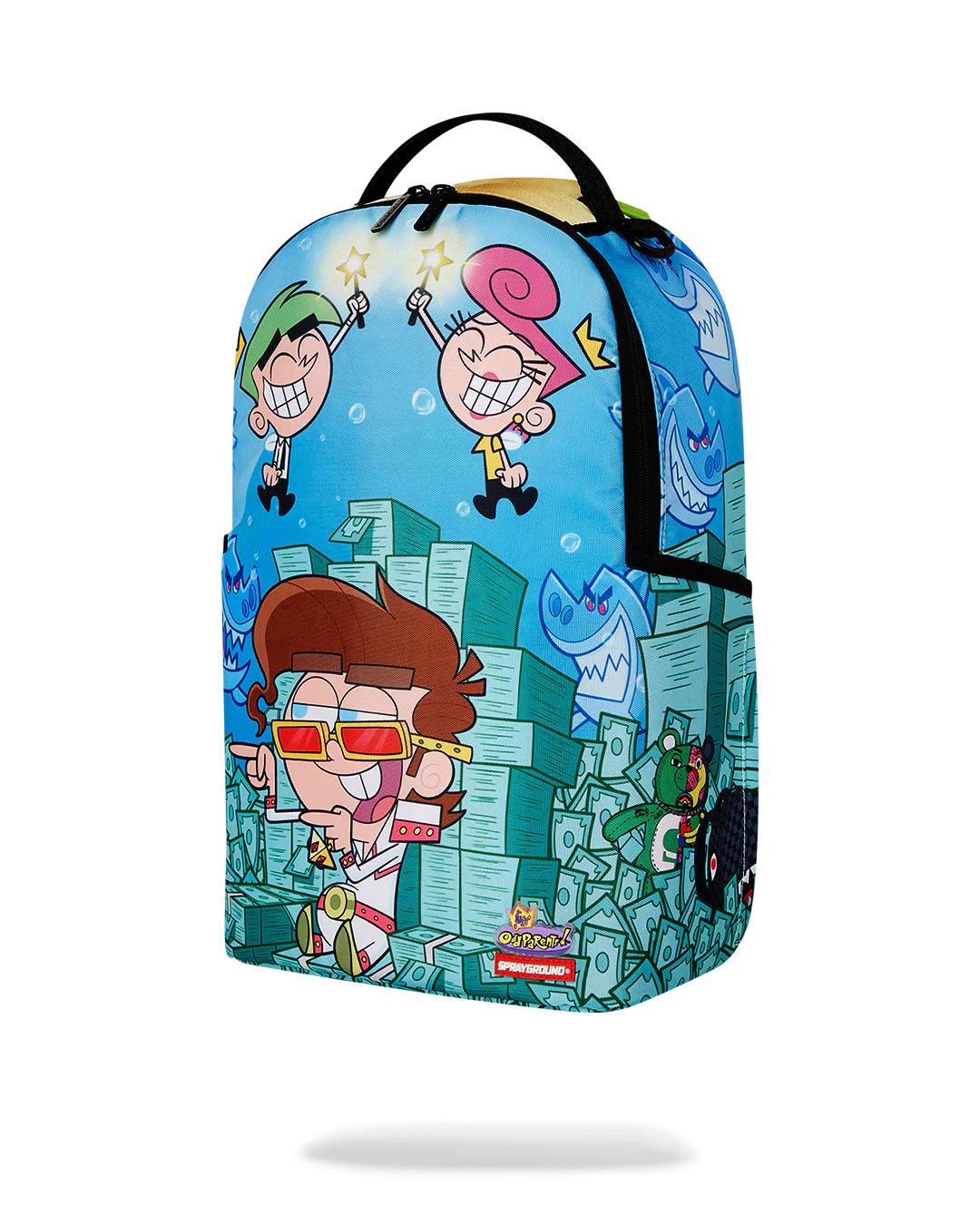 Sprayground FAIRLY ODD PARENTS: CASH THRONE: TIMMY TAKEOVER DLX BACKPACK