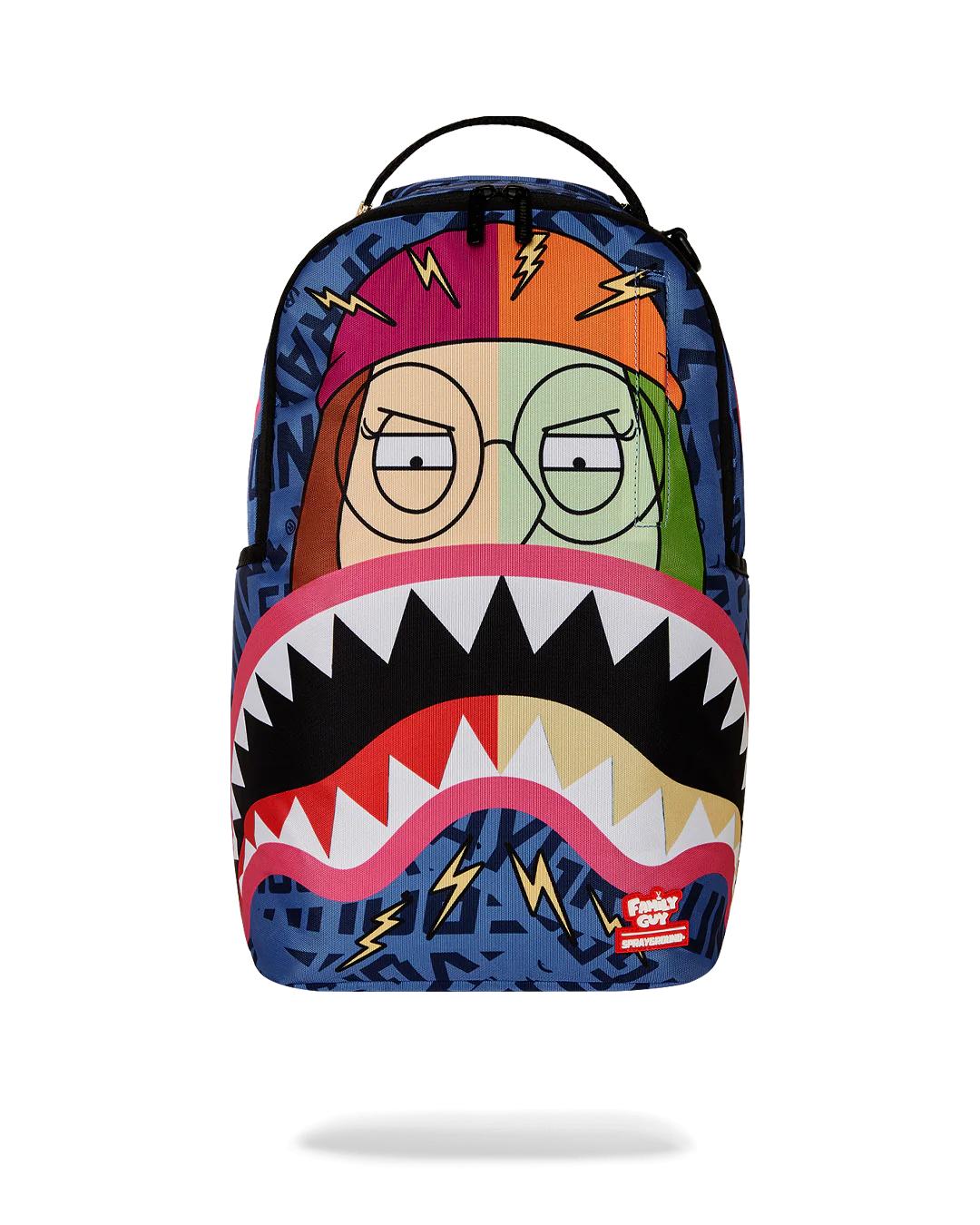Sprayground FAMILY GUY: MEG SHARK MOUTH DLXR BACKPACK