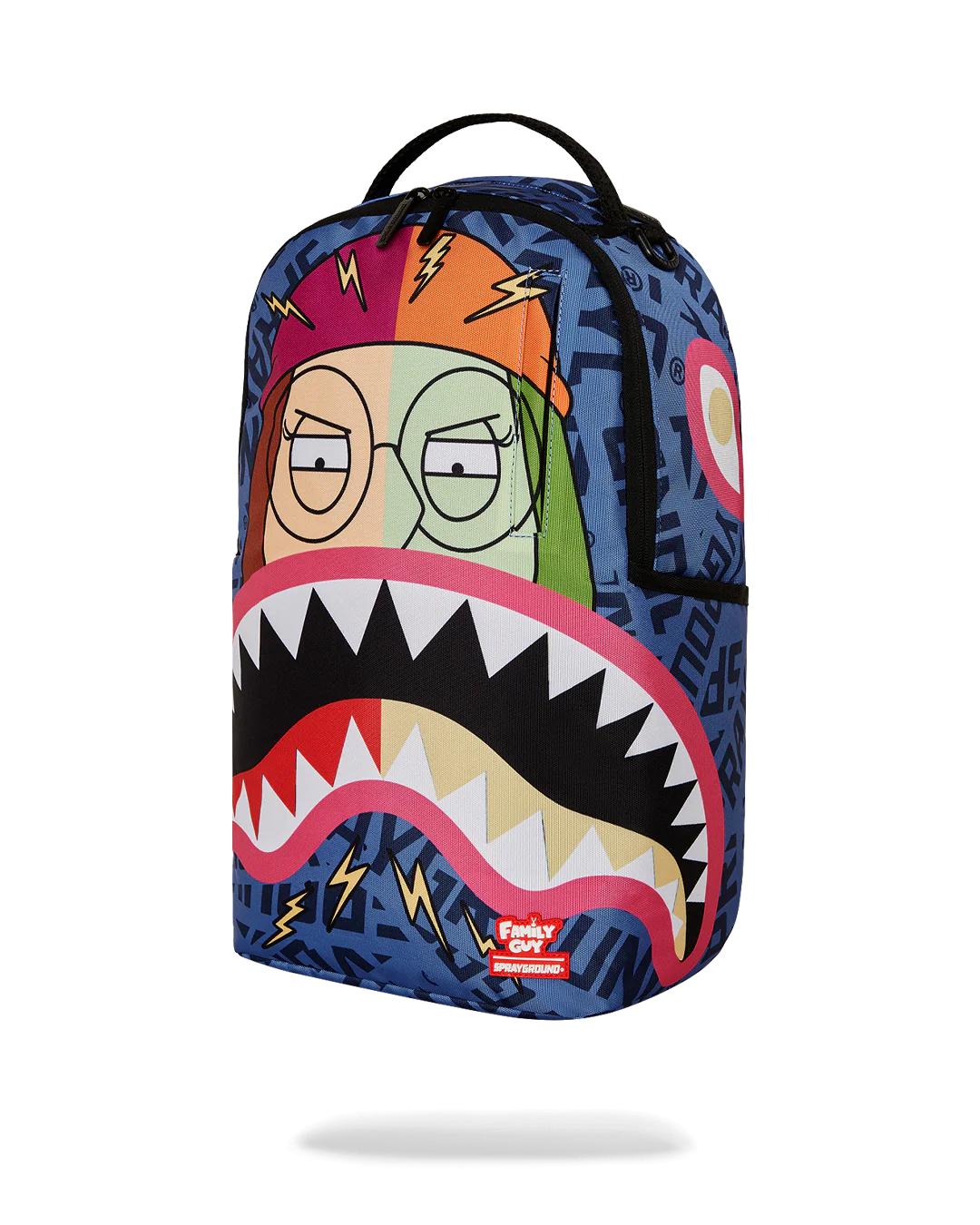 Sprayground FAMILY GUY: MEG SHARK MOUTH DLXR BACKPACK