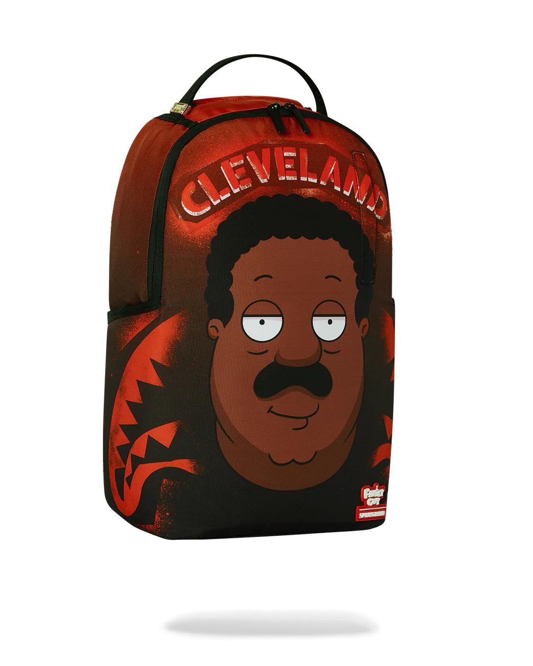 Sprayground CLEVELAND SHARK FAMILY GUY DLXSR BACKPACK