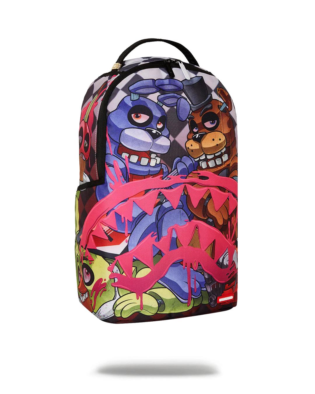 Sprayground FIVE NIGHTS AT FREDDYS CRAMMED CARNAGE DLXR BACKPACK