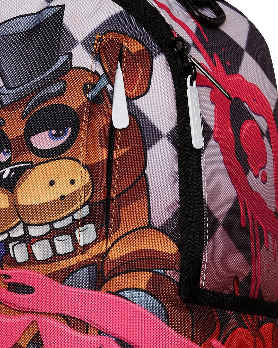 Sprayground FIVE NIGHTS AT FREDDYS CRAMMED CARNAGE DLXR BACKPACK
