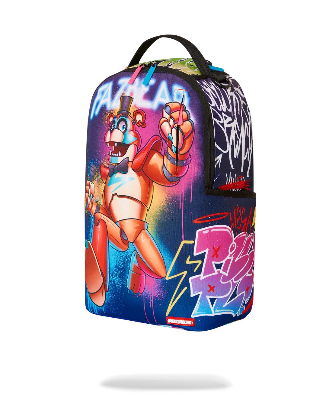 Sprayground FIVE NIGHTS AT FREDDY'S: GLAMROCK ROCKOUT DLXSR BACKPACK