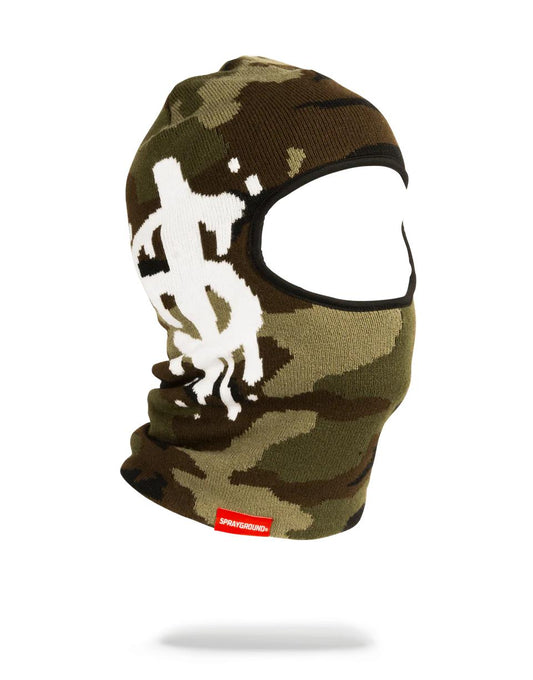 Sprayground CAMO MONEY DRIP SKI MASK