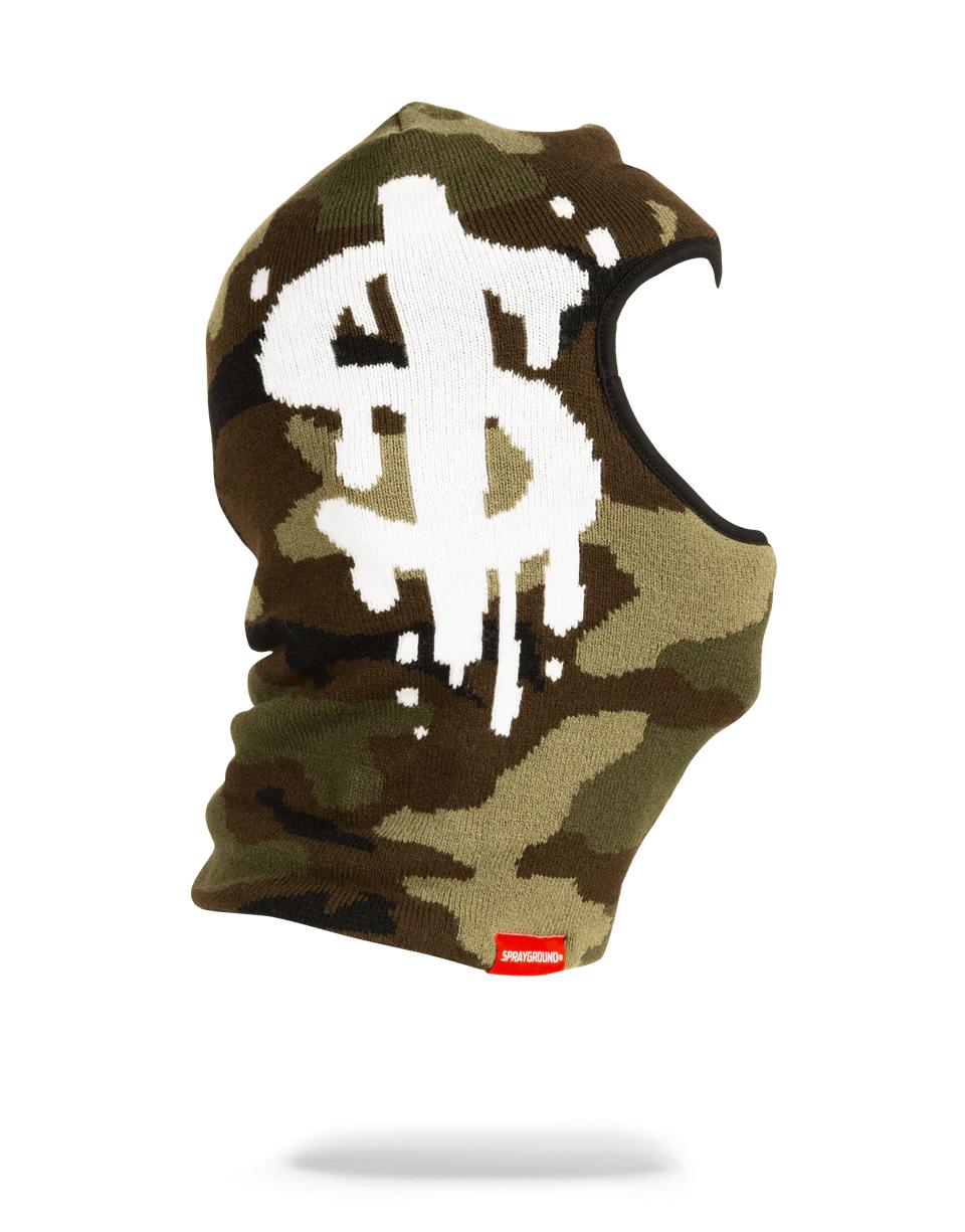 Sprayground CAMO MONEY DRIP SKI MASK
