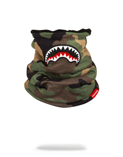 Sprayground CAMO SHARK NECK WARMER