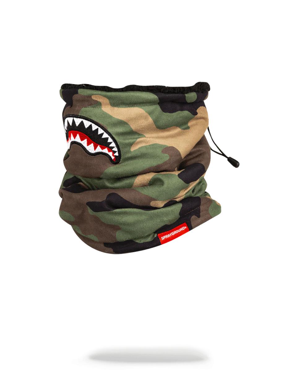 Sprayground CAMO SHARK NECK WARMER