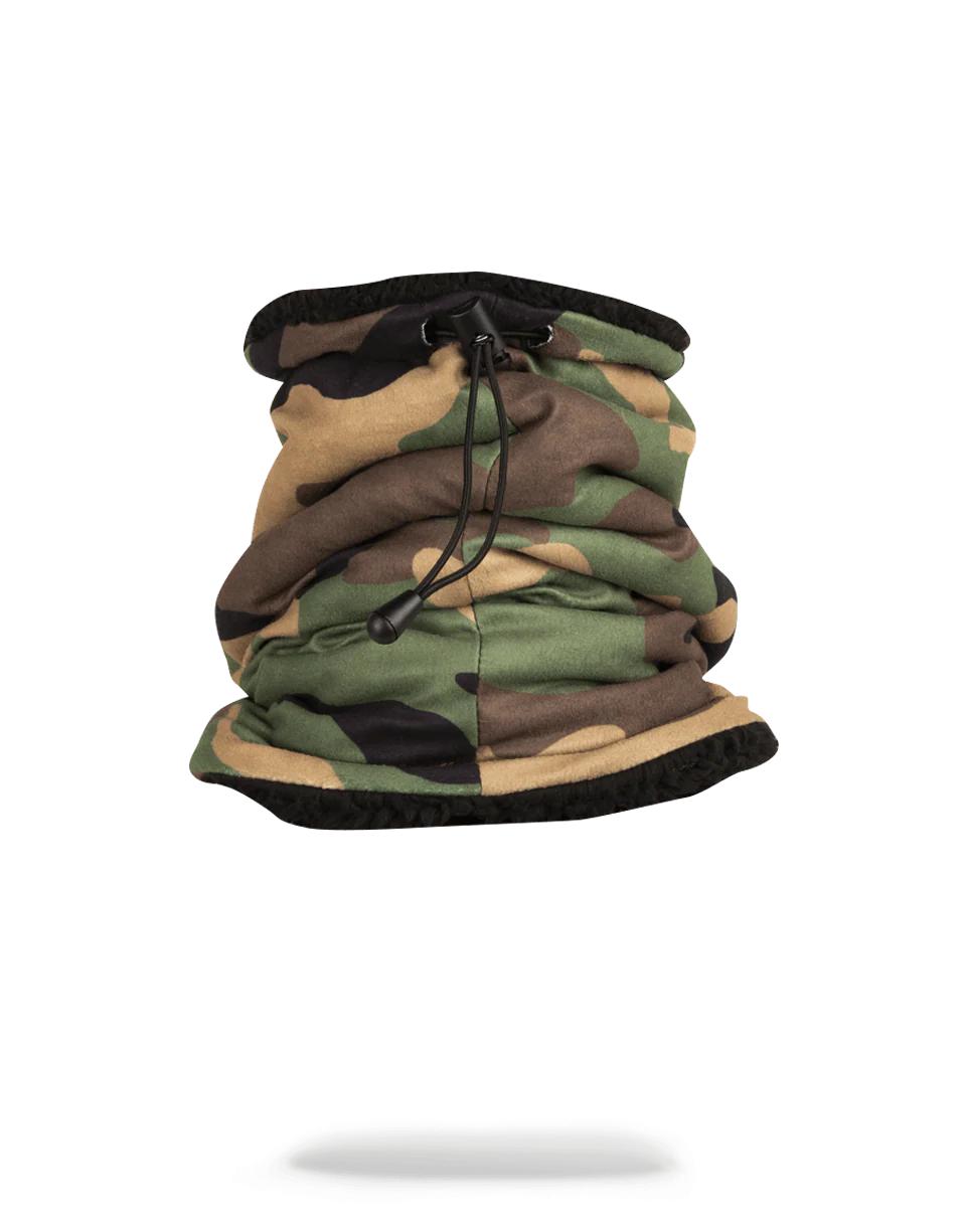 Sprayground CAMO SHARK NECK WARMER