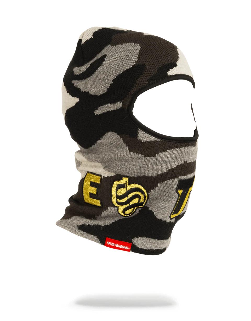 Sprayground DESTROY SKI MASK (GOLD CAMO)