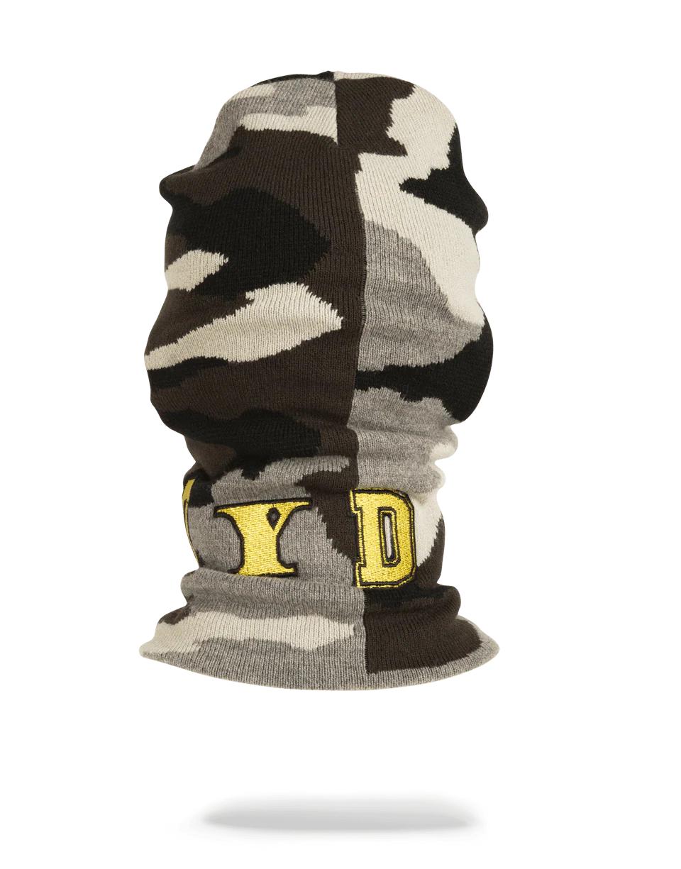 Sprayground DESTROY SKI MASK (GOLD CAMO)