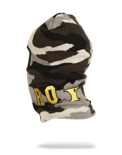 Sprayground DESTROY SKI MASK (GOLD CAMO)