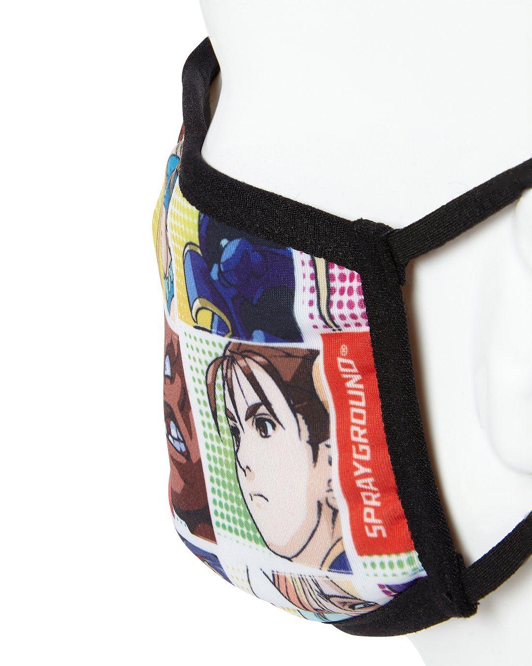 Sprayground ADULT STREET FIGHTER PLAYER SELECT FORM FITTING FACE-COVERING