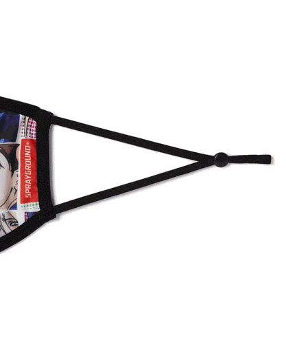 Sprayground ADULT STREET FIGHTER PLAYER SELECT FORM FITTING FACE-COVERING