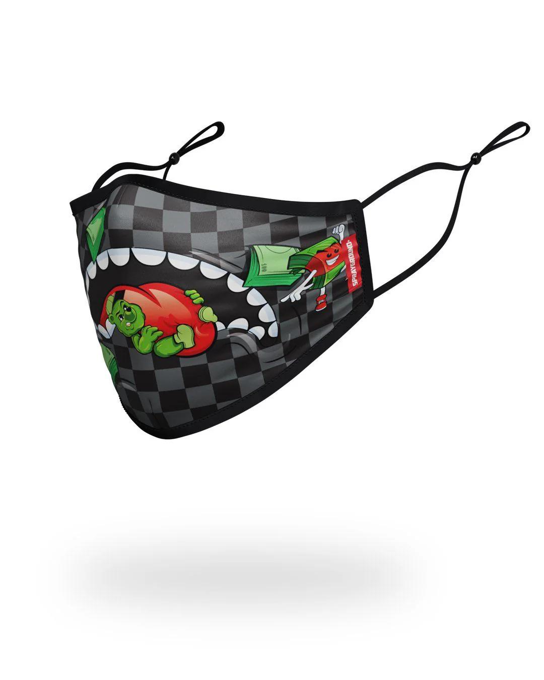 Sprayground ADULT SHARK SQUAD FORM FITTING FACE MASK