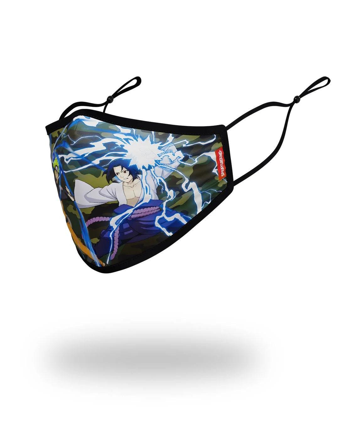 Sprayground ADULT NARUTO VS SASUKE FORM FITTING FACE-COVERING