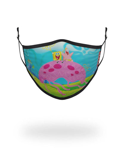 Sprayground ADULT SPONGEBOB JELLY SHARK FORM FITTING FACE-COVERING
