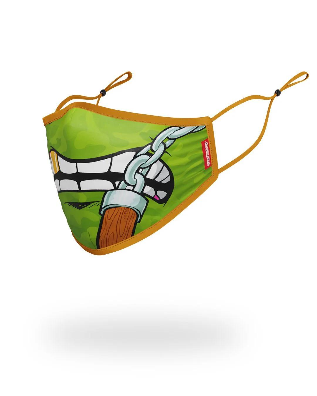Sprayground ADULT TMNT: MICHELANGELO SHARK FORM FITTING FACE-COVERING