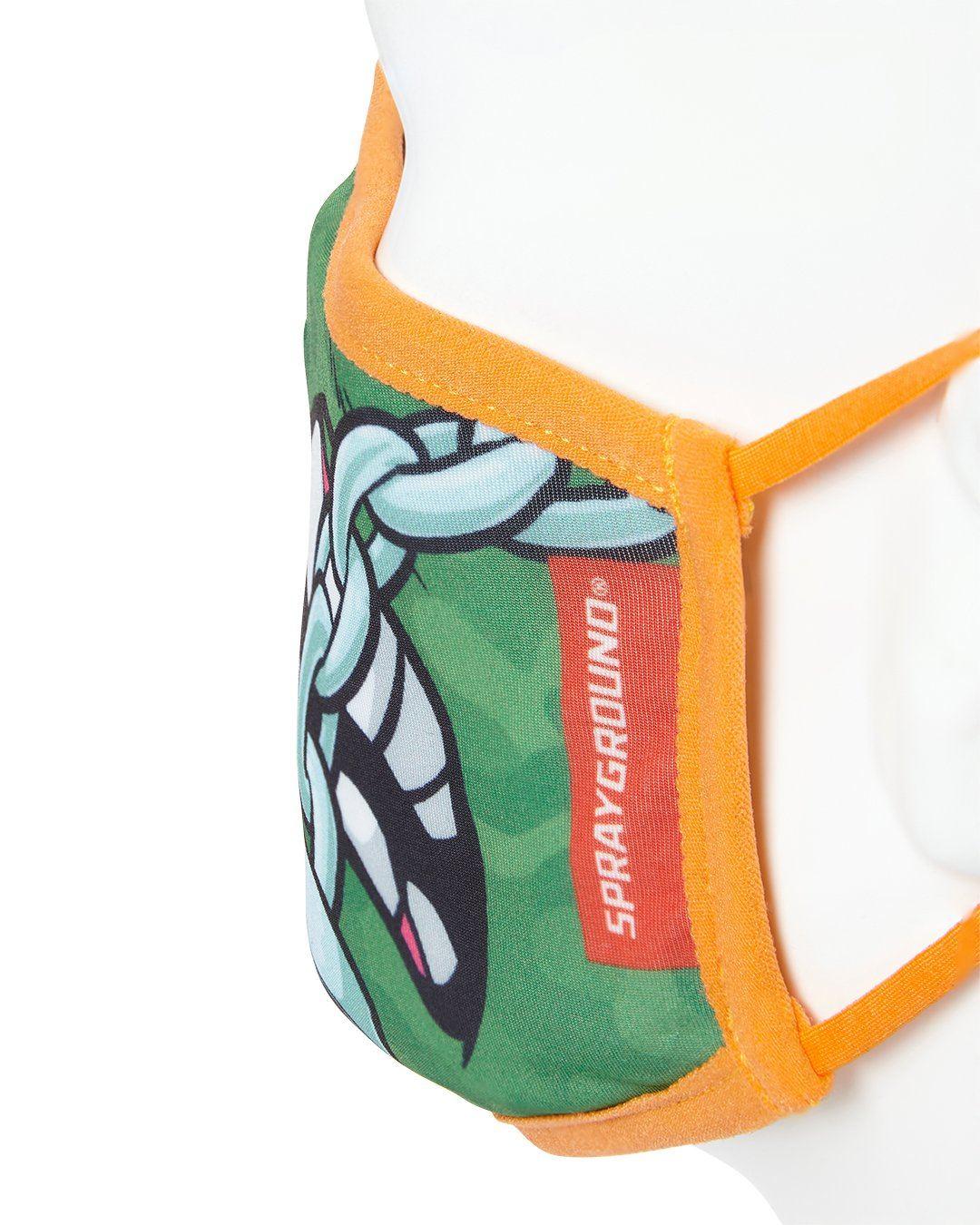Sprayground ADULT TMNT: MICHELANGELO SHARK FORM FITTING FACE-COVERING