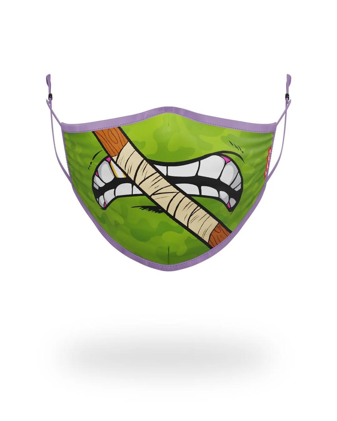 Sprayground ADULT TMNT: DONATELLO SHARK FORM FITTING FACE-COVERING