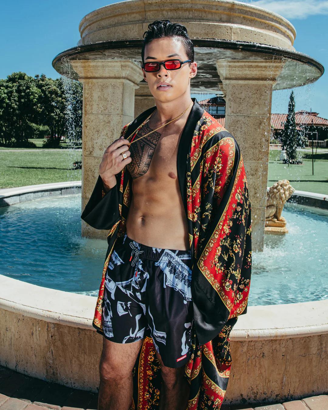 Sprayground MONEY NIGHT SHOTO SWIM TRUNKS