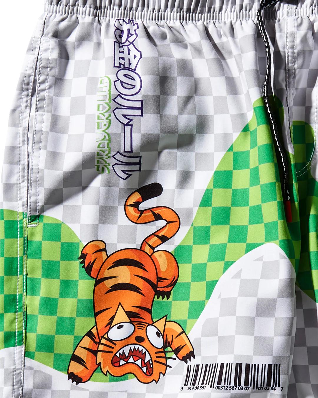 Sprayground WTF ART SHOTO SWIM TRUNKS