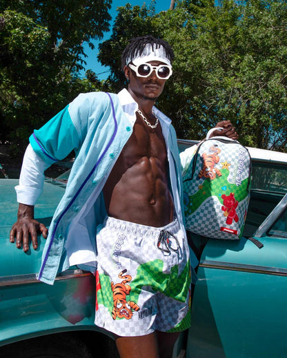 Sprayground WTF ART SHOTO SWIM TRUNKS