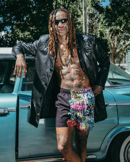 Sprayground HALF GRAFF SHOTO SWIM TRUNKS