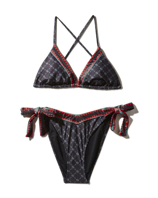 Sprayground MIDNIGHT MONEY PATTERN BIKINI