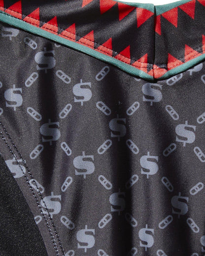Sprayground MIDNIGHT MONEY PATTERN BIKINI