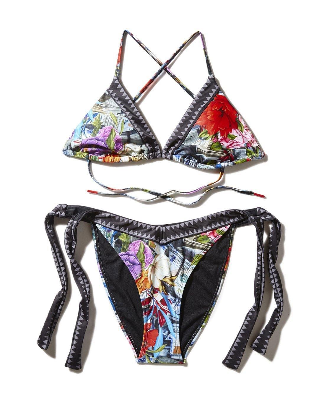 Sprayground FLORAL MONEY BIKINI