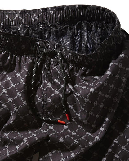 Sprayground MIDNIGHT MONEY PATTERN SHOTO SWIM TRUNKS