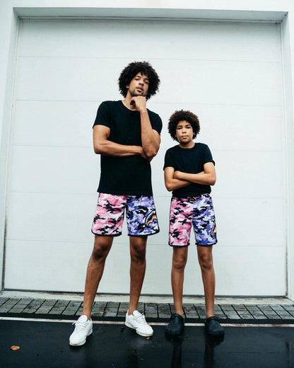 Sprayground SPLIT CAMO CORTO SWIM TRUNKS
