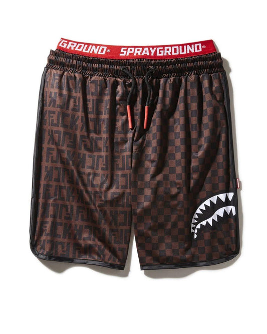 Sprayground OFFENDED SPLIT THE CHECK CORTO SWIM TRUNKS