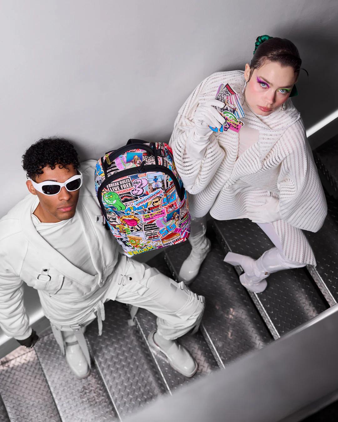 Sprayground LIFE'S A MOVIE BACKPACK