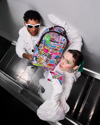 Sprayground LIFE'S A MOVIE BACKPACK