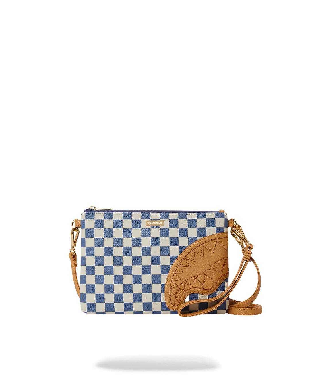 Sprayground NEW SHARK YACHT CLUB CROSSOVER CLUTCH