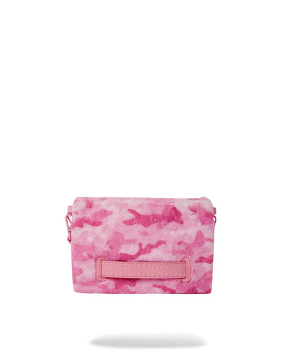 Sprayground FURRROCIOUS IN PINK CROSSOVER CLUTCH